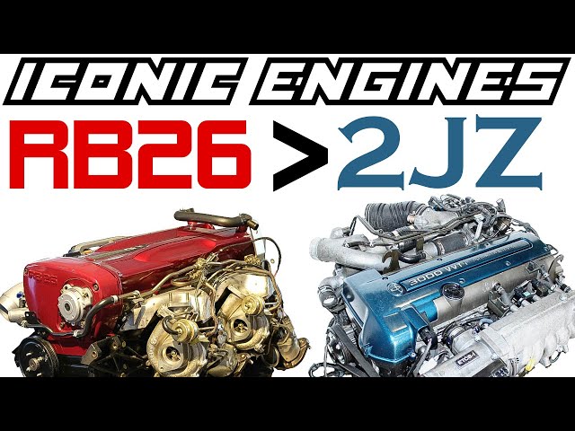 RB26 vs 2JZ | and WHY the RB26 is MORE ICONIC - ICONIC ENGINES #16
