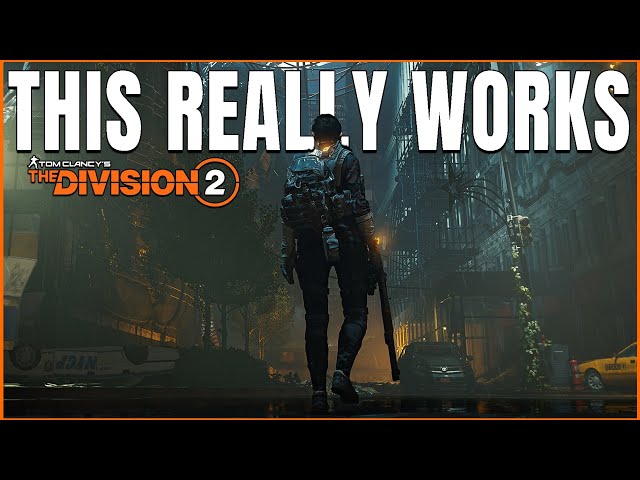 This 5 MINUTE FIX Made The Division 2 Playable On PC! And It's NOT From Ubisoft...