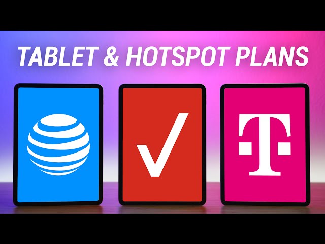 T-Mobile vs Verizon vs AT&T Tablet & Hotspot Plan Comparison!