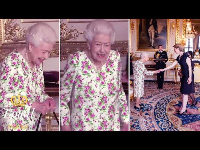The Queen is incredibly vivacious as she personally presents George Cross to NHS - Royal Insider
