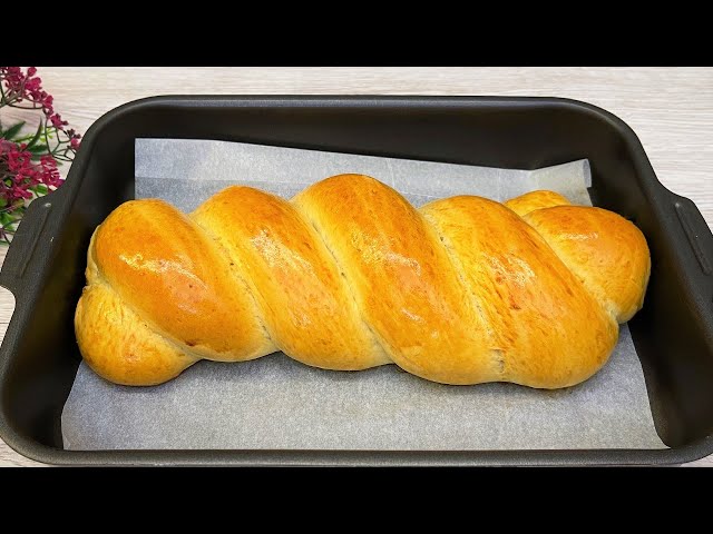 I don't buy bread anymore! A new perfect recipe for quick bread in 5 minutes