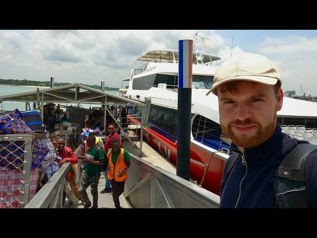 Dar es Salaam to Zanzibar VIP Class Ferry in Tanzania 🇹🇿