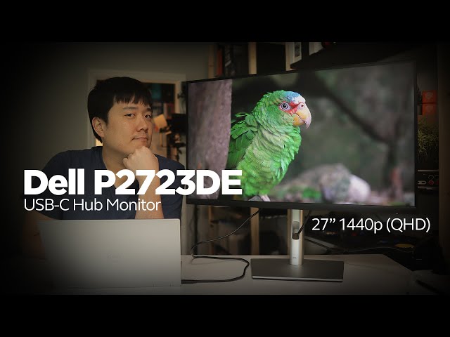 Dell 27" Monitor Unboxing, Set up & Testing - P2723DE - USB-C Hub Productivity Monitor