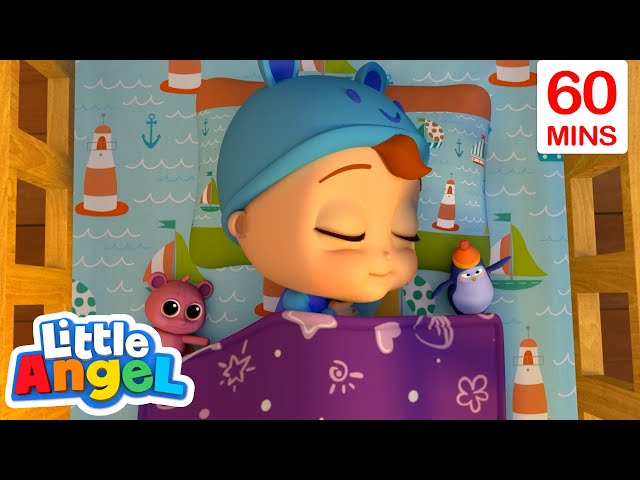 Yes Yes Baby Go To Sleep! | Little Angel | Sing Along | Learn ABC 123 Fun Cartoons Songs and Rhymes