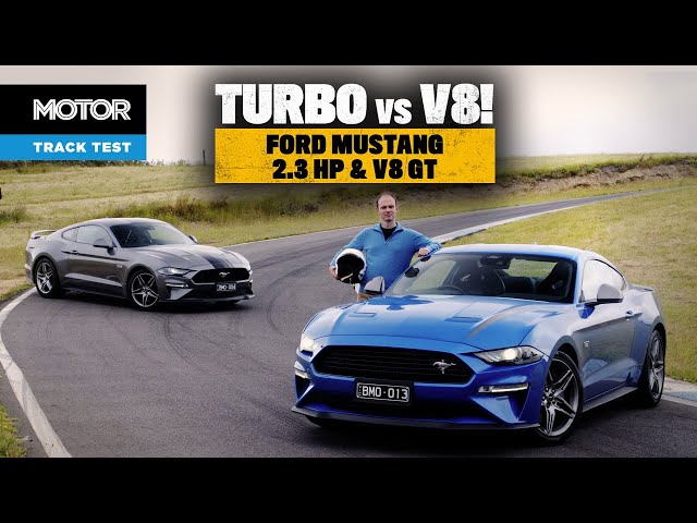Ford Mustang track review: 2.3 HP vs V8 GT (inc. lap times!) | MOTOR