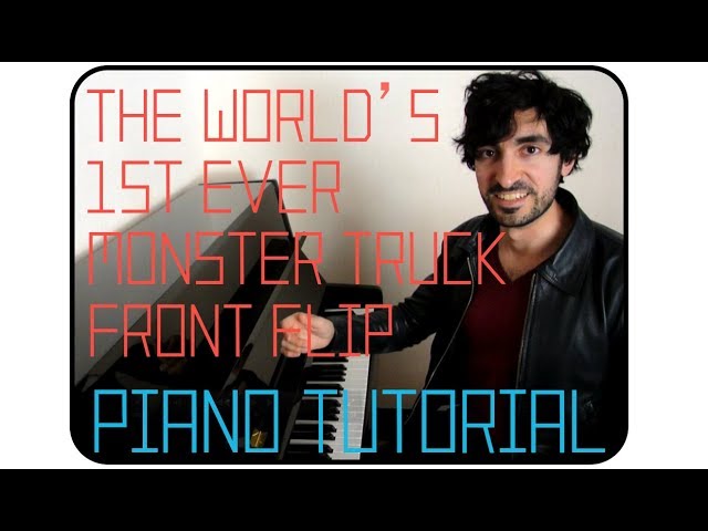 Arctic Monkeys - The World's First Ever Monster Truck Front Flip Piano Tutorial
