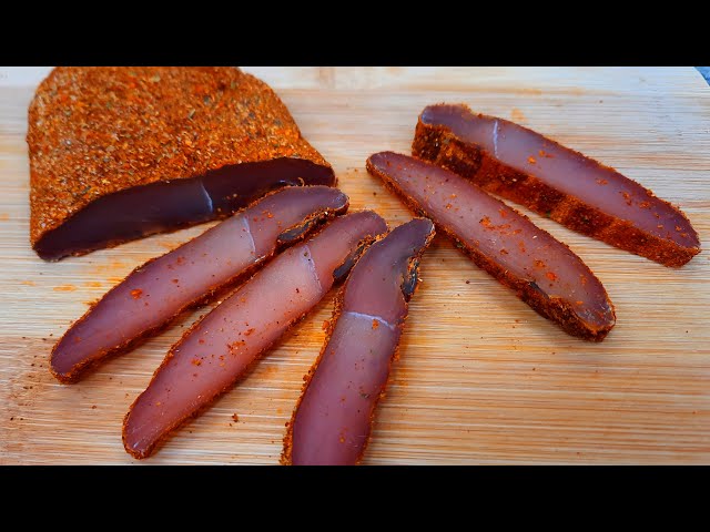 A simple recipe for dried meat! Great snack! # 36