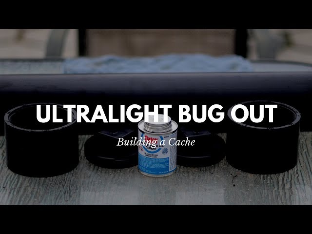 Green Beret's Ultralight Bug Out System: Build a Cache
