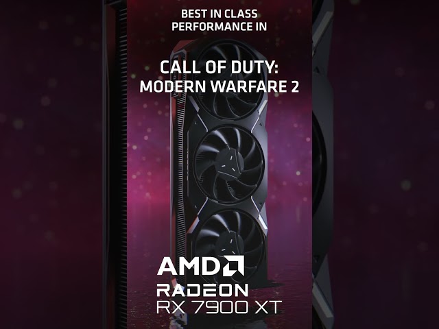 Leading Performance in Call of Duty: Modern Warfare 2 - AMD Radeon™ RX 7900 XT