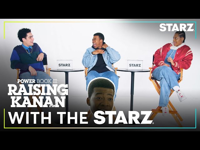 Raising Kanan Cast Plays Main Character Energy | Power Book III: Raising Kanan | STARZ
