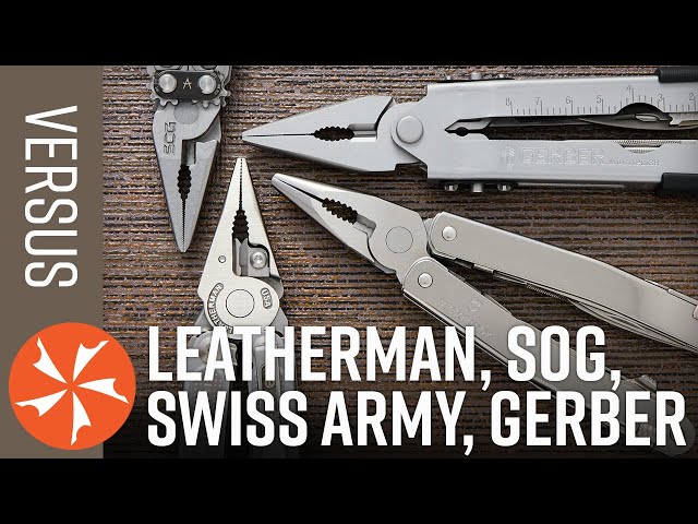 Leatherman vs Gerber vs Victorinox vs SOG Multi-Tools