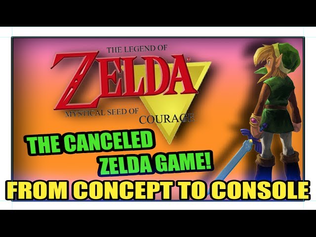 Zelda: The Mystical Seed of Courage - History of the Long Lost Zelda Game! - From Concept to Console
