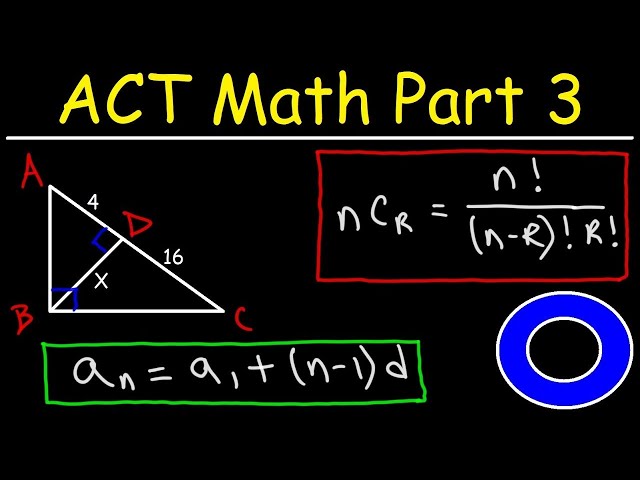 ACT Math Prep Part 3 - Membership