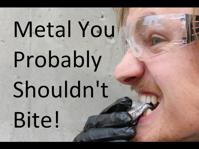 Biting Sodium Metal?!?!