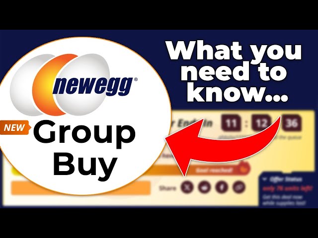 Newegg Group Buy – Our Best Deal of the Day