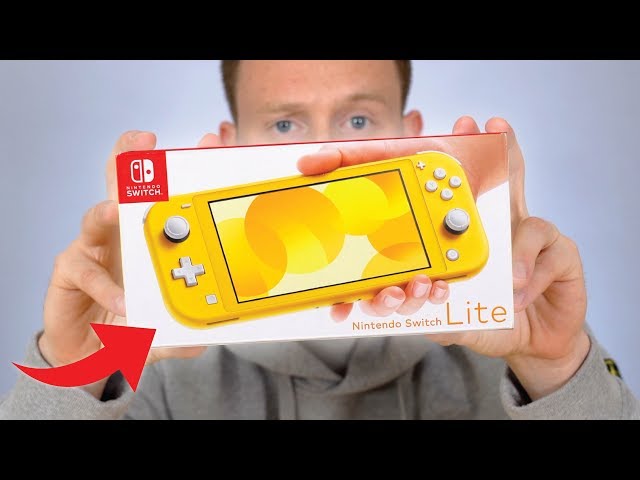 UNBOXING The New Nintendo SWITCH LITE