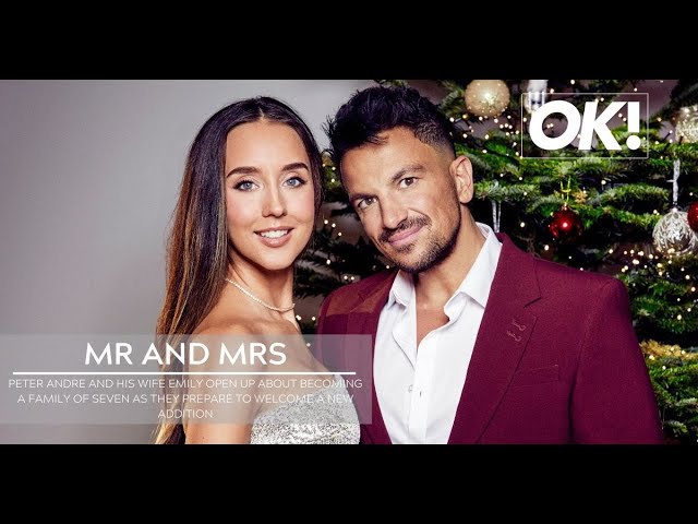 Peter Andre and his wife Emily play a game of Mr and Mrs with OK!