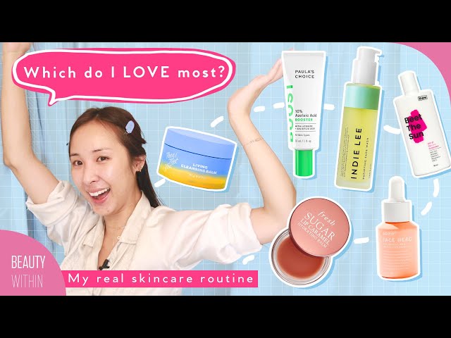 ☀️Day + Night🌙Skincare Routine For Oily, Acne-Prone Skin & Sensitive Skin | Felicia Off-Duty