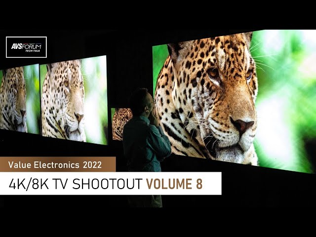 AVS Forum Tech Talk with Scott Wilkinson Volume 8: Value Electronics' 2022 4K/8K TV Shootout