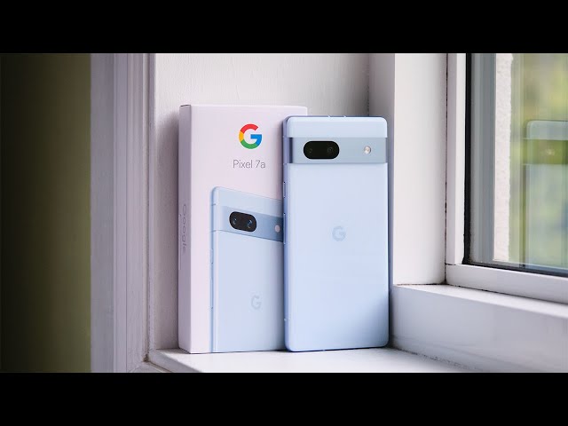 Sea Blue Google Pixel 7a Unboxing + What’s New? 🤔