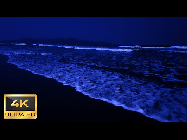 Relaxing Ocean Sounds At Night For Deep Sleep - Leaving You Refreshed And Renewed By Morning