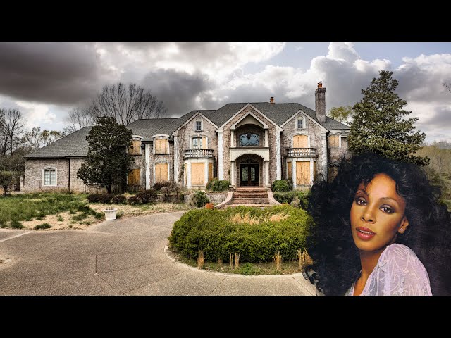 Donna Summer's $8.7 Million Dollar ABANDONED Mega Mansion