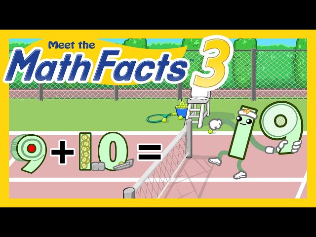 Meet the Math Facts Addition & Subtraction - 9 + 10 = 19 | Preschool Prep Company