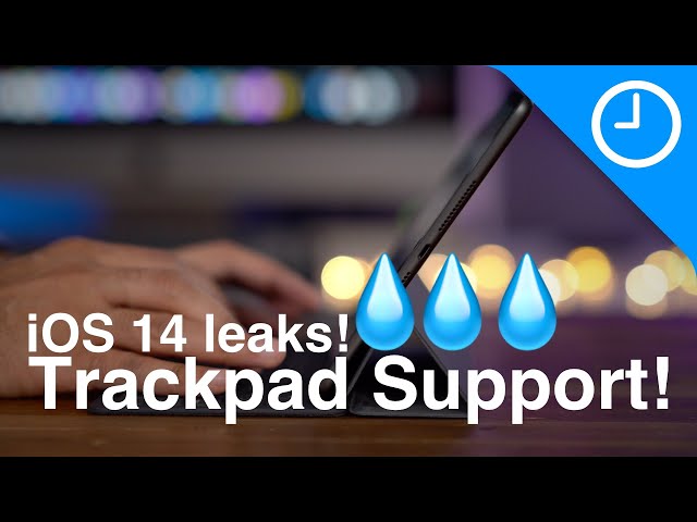 iOS 14 Leaks: Advanced iPad mouse / trackpad support!