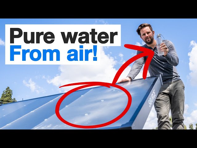 Off-Grid Water With Air and Sunlight