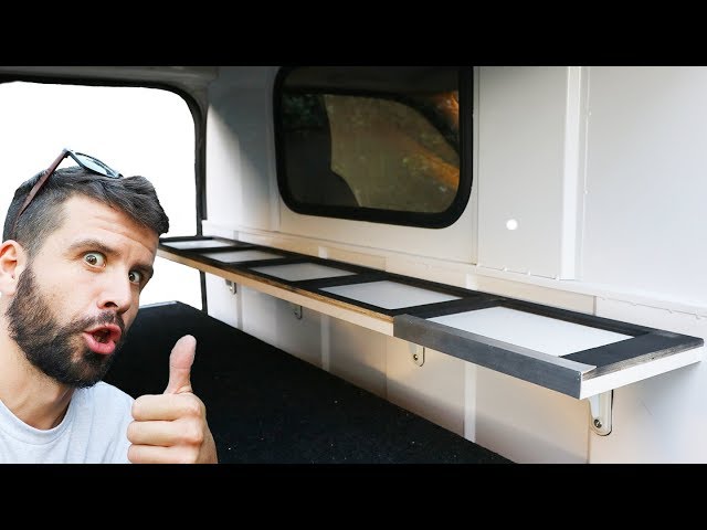 Installing a Shelf in the Van