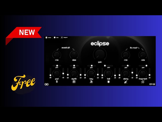 NEW FREE VSTi Eclipse by Infinit Audio - Sound Demo