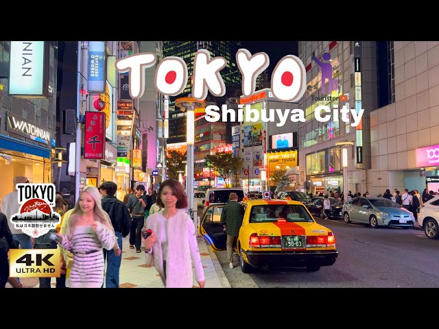 Shibuya City, Tokyo - The Most Insane City In The World - 4K HDR 60fps - Japan Walking Tour