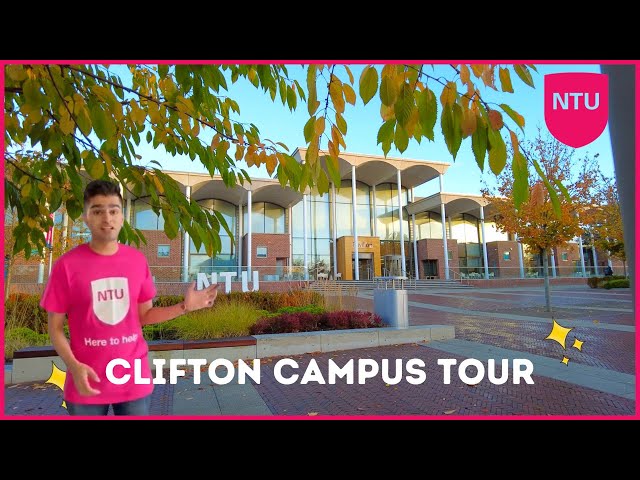 CLIFTON CAMPUS TOUR [4K] | Student Ambassador | Nottingham Trent University #proudtobeNTU