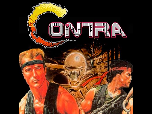 Contra - HACKED UNLIMITED LIFE (Game Completed) - [NES]