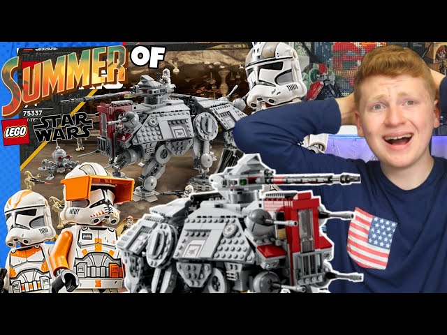 🔴I FINALLY GOT THE LEGO 212TH AT-TE SET! SUMMER OF LEGO SW LIVE!