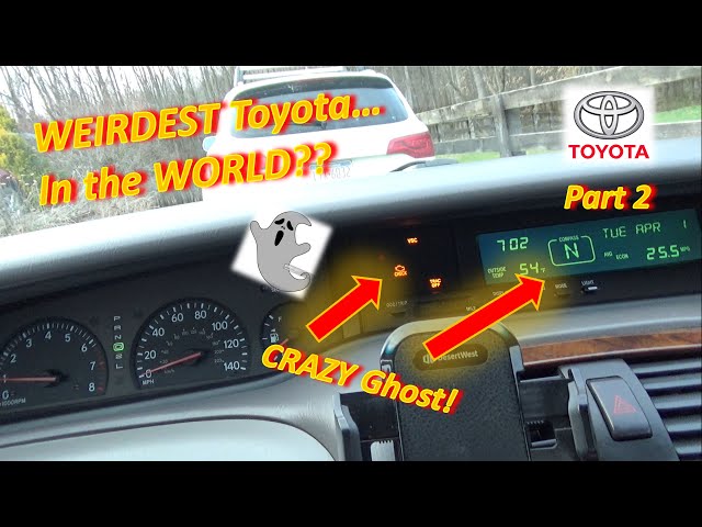 WEIRDEST Toyota in the WORLD?? (Part 2 - Flashing CEL, Clicking Dash & Display, Wonky TEMP Gauge)