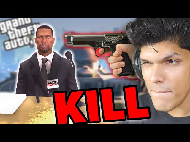 KILLING THE PRESIDENT in GTA 5 [Funny Mod]