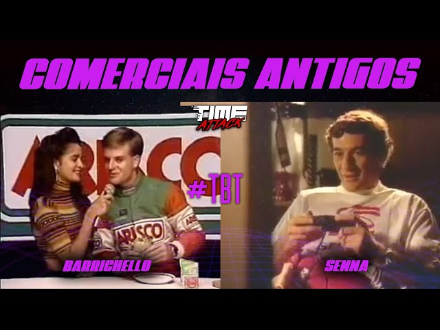 COMERCIAIS ANTIGOS COM PILOTOS BRASILEIROS (SENNA, BARRICHELLO, MASSA...)