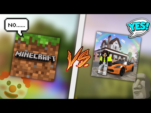 "Partycraft better than Minecraft🤔"❓|| (comparison Minecraft & partycraft)