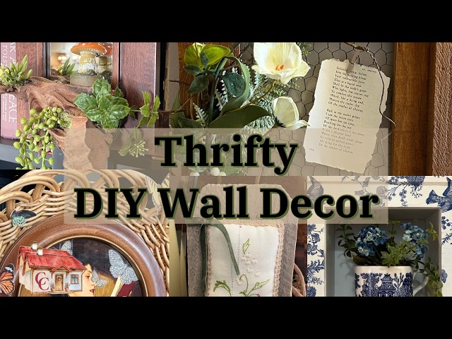 15 Thrift Store Finds Transformed Into Unique and Stylish Wall Decor