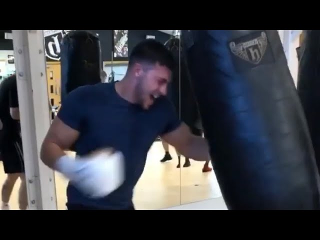 TOMMY FURY RIPS INTO HEAVY BAG AHEAD OF DECEMBER 21ST RETURN TO BOXING