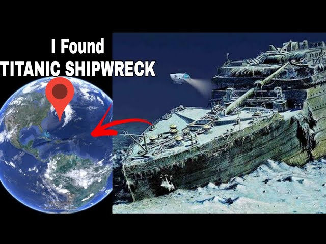 I Found Titanic Shipwreck On (Google Earth Pro) 😱😱