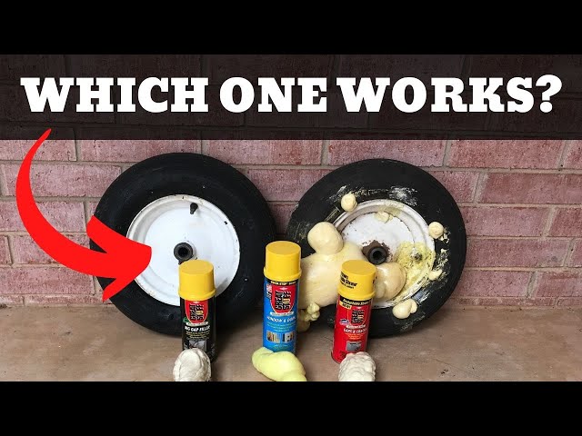 Spray Foam Tires - Does FOAM Actually WORK? Part 1