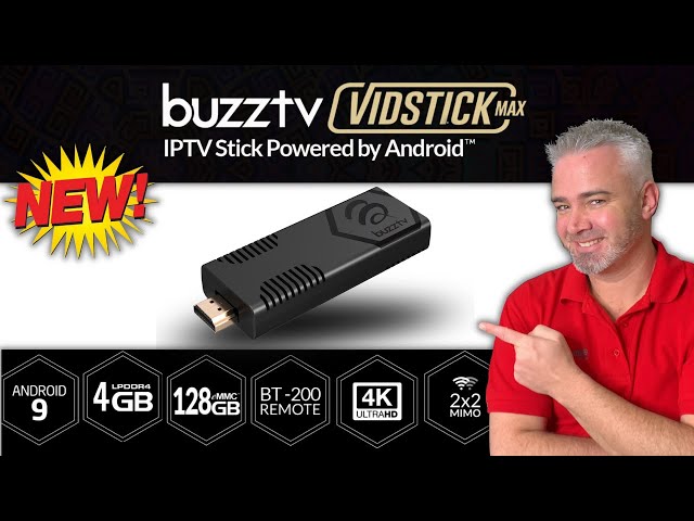 FIRESTICK REPLACEMENT? BUZZTV VIDSTICK MAX REVIEW - 128GB STORAGE!