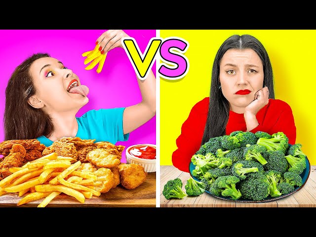 TYPES OF STUDENTS AT SCHOOL || Students at The School Lunch! The Types of Eaters by 123 GO!Genius