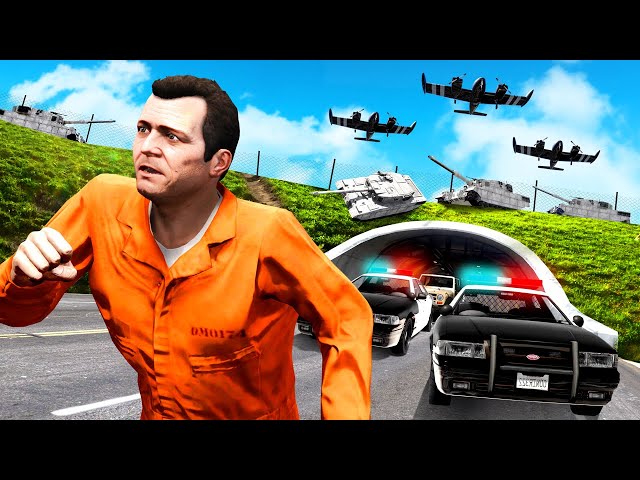 GTA 5 - 75,000 STAR WANTED LEVEL! (Can We Escape?)