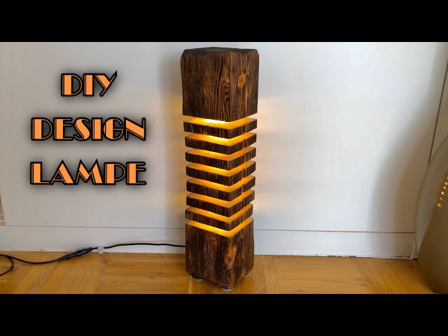 Driftwood  designer LED lamp / DIY