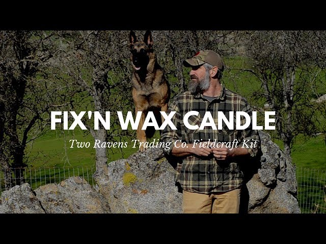 Two Ravens Trading Co Fix'n Wax Candle