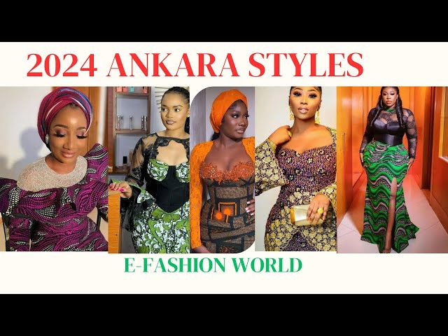 2024 #Ankara Styles || Latest #Ankara Skirt & Blouse Dresses || #Ankara Long & Midi Gown Dresses