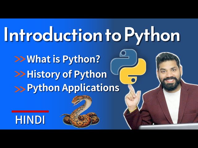 Introduction to Python in Hindi | History of Python | Python Applications